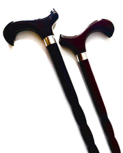 Deluxe Wooden Walking Cane *FREE Adjustable Folding Walking Cane Included***
